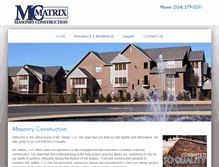 Tablet Screenshot of mcmatrix.com